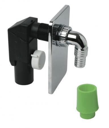 Pračkový sifón podomietkový PR7011C, priemer 50/40 mm, chróm