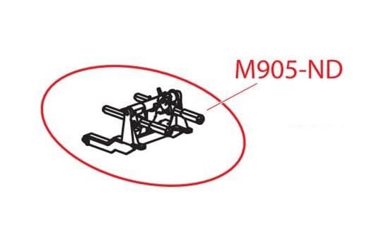 ND - mechanizmus splachovania v tlacitku pre inštalačné systémy - modul A100,A101 A102 (M905) pre starší typ modulov