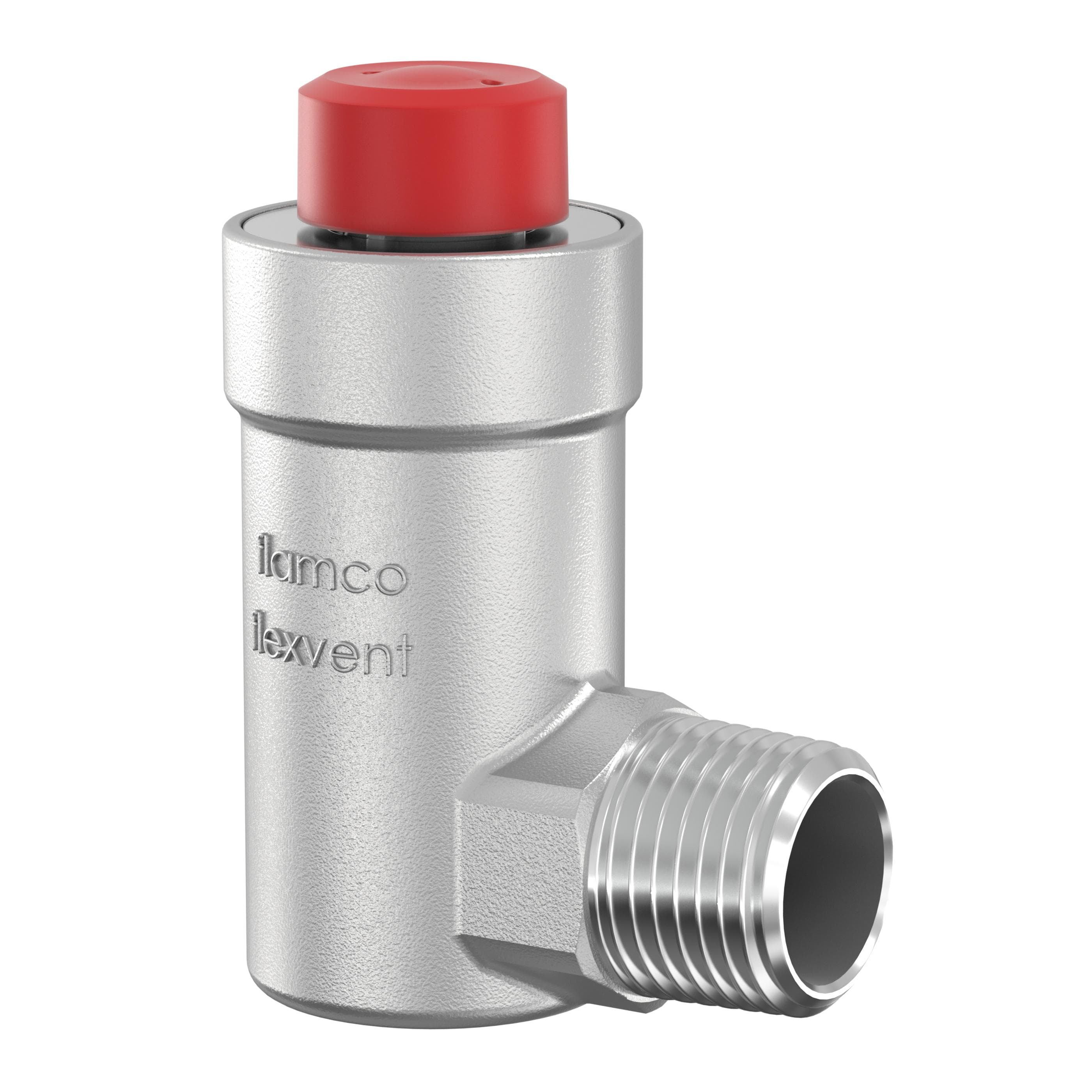 FLAMCO FLEXVENT H automatický odvzdušňovací ventil R1/2" PN10 rohový poniklovaný
