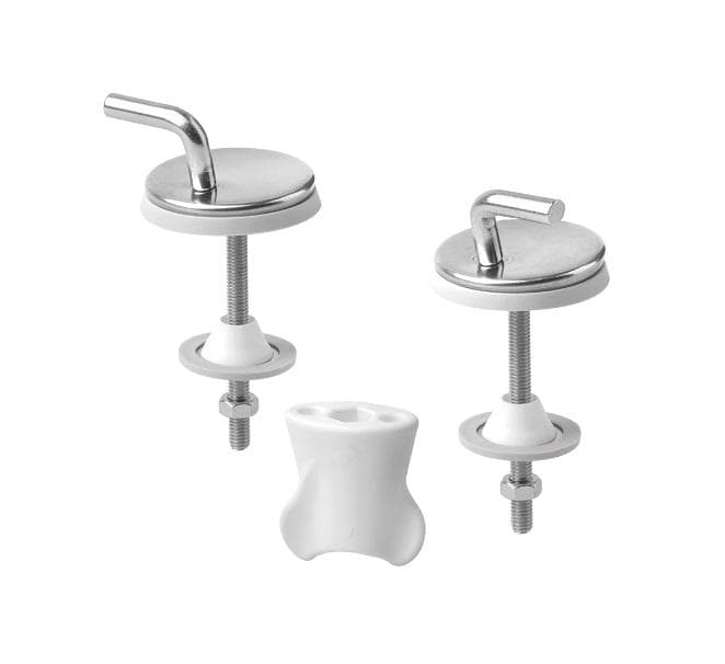 ND - závesy WC sedadla kovové P-3557K-03