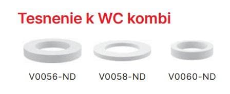 ND - tesnenie 115x70x15 poreten pre WC kombi (V0056)